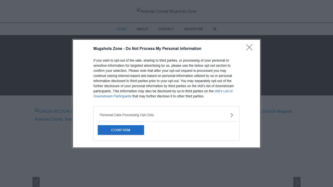 Aransas County Mugshots Zone